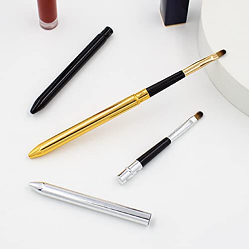 Minkissy 6 Pcs Pincéis de Lábio Maquiagem Aplicadores de Batom Labelo Escova de Brilho Aplicadores d