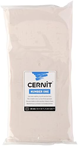 Cernit 1-Piece Clay N1 500 G BLACK, BLACK