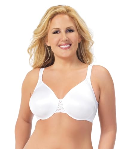 Exquisite Form 5175070 Women's FULLY Minimizer Underwire Full-Coverage Bra with Back Closure & Lace