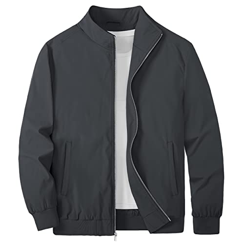 KEFITEVD メンズスウィングトップジャケット XL