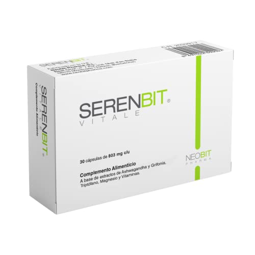 SERENBIT | Complemento alimenticio Para Reducir el Estres y La Ansiedad | Relajante | 30 Capsulas de...