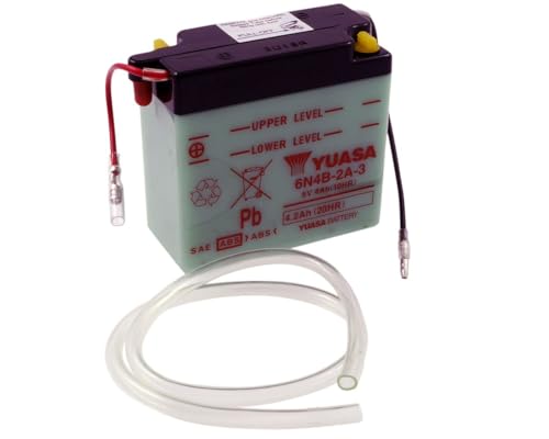 YUASA BATTERIE 6N4B-2A-3 offen ohne Saeure