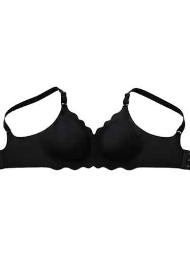 Image of Jelly Bras for Women Push Up Seamless Bralettes Wireless No Underwire Everyday Soft Comfortable Bra T Shirt Bra