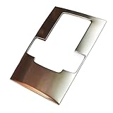 Boîte d'accoudoir automatique Pour Mazda 3 2019-2023 MT Manuel pour Berline Et pour Hayon Accessoires De Voiture Auto Intérieur Panneau pour Vitesse Garniture Autocollant(Argent)