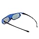 Zunate Universelle Aktive 3D-Shutter-Brille für DLP-Link-3D-Projektoren, Wiederaufladbare 3D-Brille, 1080P-Originallinse mit Hoher Transparenz, 178 ° Breiter Betrachtungswinkel