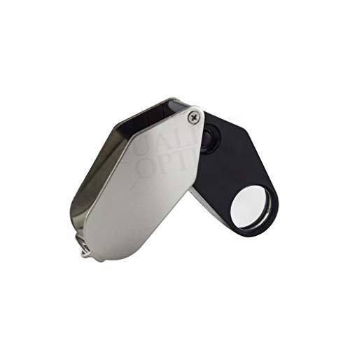 Quality Optics USA Folding Jewelers Loupe Style Pocket Magnifier