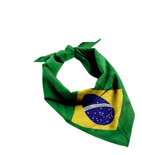 Bandana Copa Do Mundo Bandeira Do Brasil