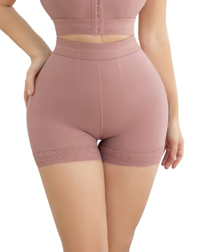 Image of KELLYLEE Tummy Control Underwear Shorts for Women High Waisted Shapewear Butt Lifter Panties High-Waisted Body Shaper Shorts