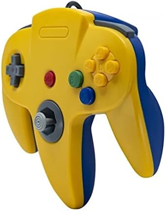 Teknogame N64コントローラー イエロー/ブルー