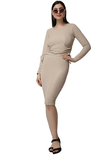 POPWINGS Casual Solid Skirt and Top Set for Women | Stylish Skirt Co-ord Sets for Women | Crop Top and Skirt Set for Women | 2-Piece Sets for Women Summer Skirt