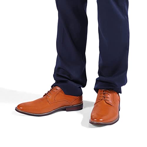 Zapatos De Vestir para Hombre, Brown Dress Shoes for Men's, Formal Pointed Oxford Shoes Men's Comfort Shoes,Suit Shoes for Men4