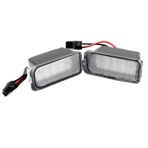Lámpara luz matrícula LED 12V luces traseras matrícula Ford Kuga Mondeo Fiesta
