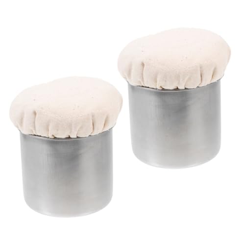 KICHOUSE 2-piece Stainless Steel Oil Wiper Pancake Oil Brush Baking Cooking Kitchen Grease Spreader Accessory for Pancake Crepes and More