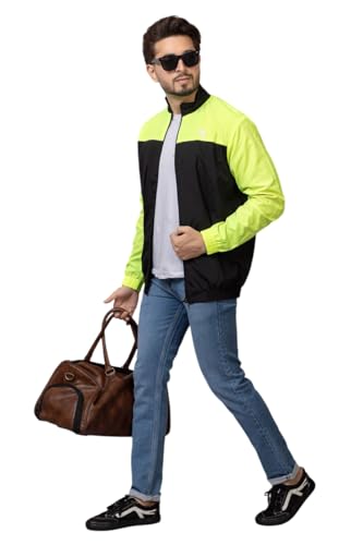 Image of Men Zip-Up Jacket | Lightweight Outerwear Jacket for Casual & Winter Wear