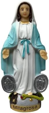 Miniatura 2 de Cannan Juego de 12 piezas Mini Milagrosa Virgen De La Medalla Milagrosa Milagrosa 3" Medalla religiosa Nuestra Señora de los Milagrosa