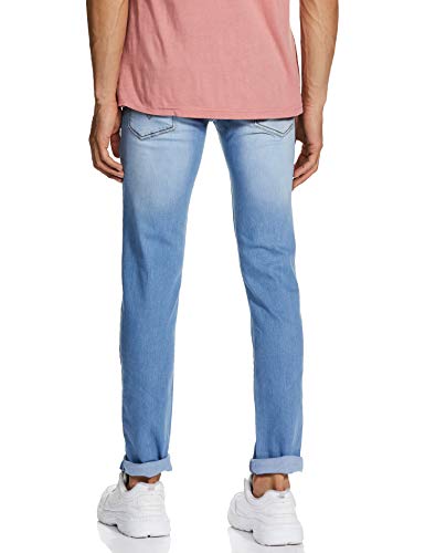 Image of Pepe Mens 5 Pocket Heavy Wash Jeans