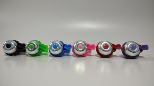 Buzina sinalizadora alerta sino campainha bicicleta infantil ciclismo bikes (cores) (PRETA)