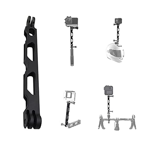 MoK Camera Extension Arm, Headset Extension Arm, GoPro Accessories Helmet Extender, Aluminum Alloy Extension Arm for Gopro Hero 8/7/6/5/4/3 and Action Camera - Image 2