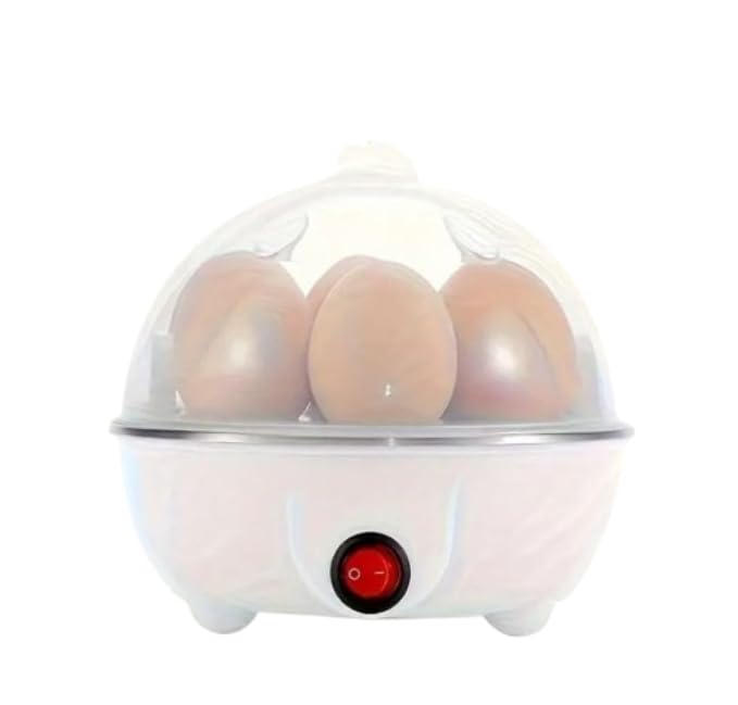 Multi-Function Egg Poacher and Steamer, Kitchen Breakfast Machine, Egg Cooker for Hard, Soft, and Poached Eggs, Kitchen Appliances (White)-picture-14