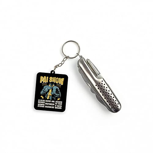 Kit Chaveiro E Canivete PAI SHOW