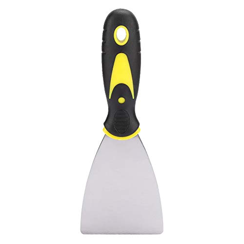 Tosuny 3D-Druckerspatel Metallspatel 3D-Drucker-Entfernungswerkzeug Scrapper-Spatel, Gummigriff Edelstahl-Metallwerkzeug Präzisions-Edelstahlmesser, 3D-Druckerspatel-Entfernungswerkzeug