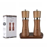 Flechae Macina Sale e Pepe con Nucleo in Ceramica Manuale 6"/8" 10" Set di Utensili for griglia for Barbecue(2PCS-6inch)