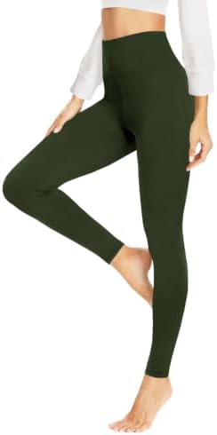 HLTPRO Thermo Leggings Damen High Waist Gefüttert im Winter für Sport Yoga | Fleece-Gefüttert, Blickdicht, Superweich & Warm–Thermohose, Strumpfhosen und Thermounterwäsche in einem