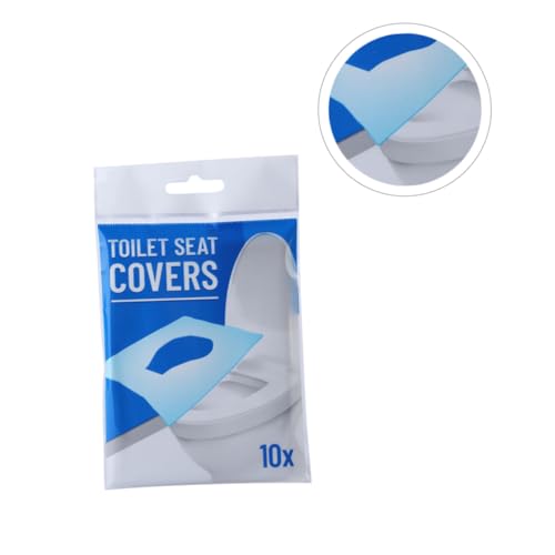 Beaupretty 18 Pacotes almofada de banheiro bandeja de dados tampa do banheiro fitness sade Fácil tam