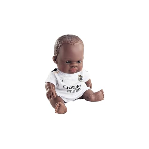 Poupée Real Madrid Miniland 21 cm avec équipement blanc officiel