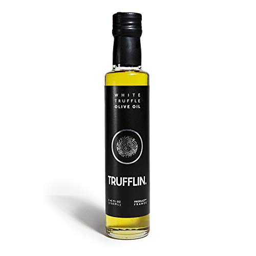 TRUFFLIN White Truffle Oil – Gourmet Extra Virgin Olive Oil, Perfect Gourmet Gifts (8.45oz)