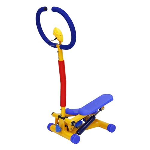 Appareil d'exercice cardio avec pédales antidérapantes et mini stepper réglable 80 kg