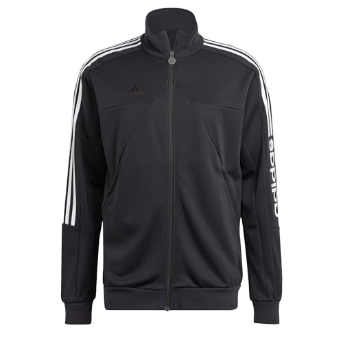 Veste Adidas M Tir Wm T pour homme : coupe-vent de sport noir classique