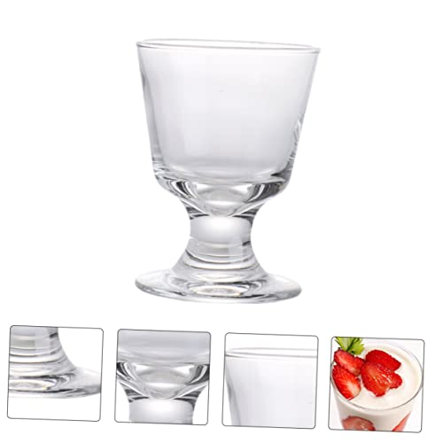 HANABASS 2 Pçs Copo De Sorvete Picaretas Para Coquetéis Tigelas De Sobremesa Com Pés Decorações De M