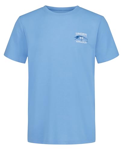Image of Under Armour Boys' Short Sleeve Graphic T-Shirt, Soft & Comfortable, Outdoor Collection