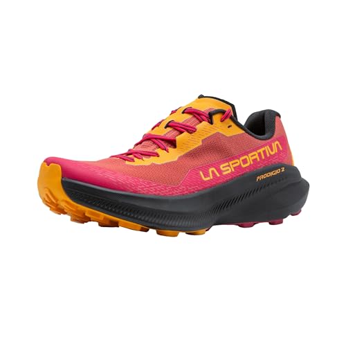 Image of La Sportiva Womens Prodigio 2 Running Shoe | Versatile Daily Trainer to Race Day Trail Running Shoe, Reactive Cushioning, Breathable & Grippy
