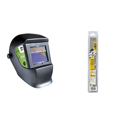 Masque de soudage LCD teinte 11 avec electrodes rutiles amorcage des 40V GYS