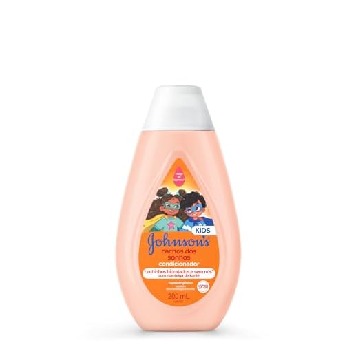 Johnson's Baby Condicionador Infantil Para Cabelos Cacheados Cachos Dos Sonhos,200ml