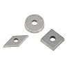 Robert Sorby RSTM-CT123 Turnmaster Pack of 3 Tungsten Carbide Cutters: Square, Round and Diamond