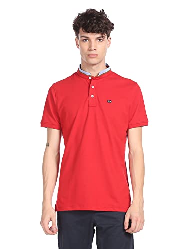 Image of Arrow Men's Solid Regular Fit T-Shirt