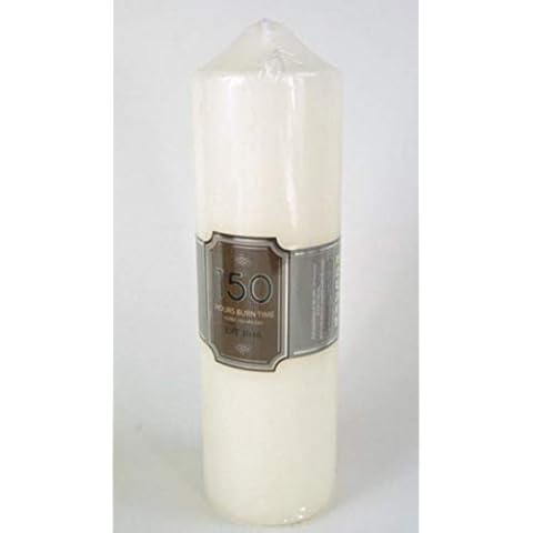 Candle Church Pillar Slow Burn Cream 150 Hour Cover