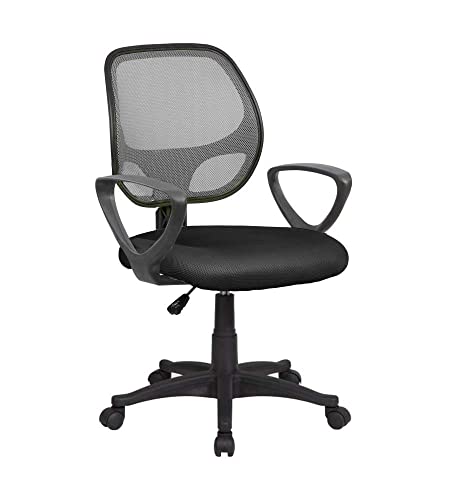 ARCHIMEDE e8088 K Atlanta Stuhl Betrieb Netz 57 x 55 x 100 cm Grau/Schwarz