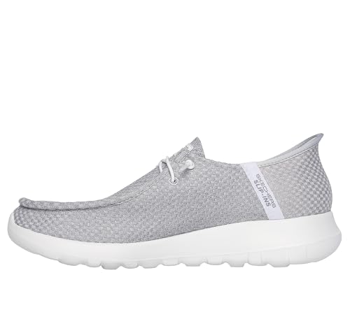 Skechers Skechers Men's Hands Free Slip-Ins:, White/Grey, 7
