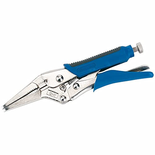 Draper 89126 165 mm Soft Grip Long Nose Self Grip Pliers