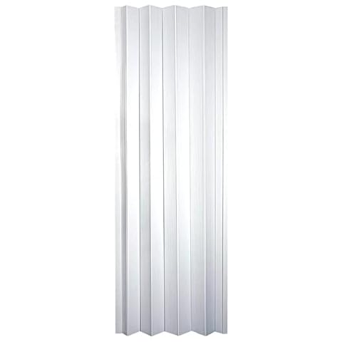 LTL Home Products Contempra Interior Accordion Door with Magnet and Accompanying Striker for Multi Fold Interior Doors, Sand White Cover