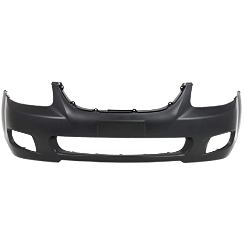 MBI AUTO - Primered, Front Bumper Cover Fascia for 2007 2008 2009 Kia Spectra EX & LX 07 08 09, KI1000134