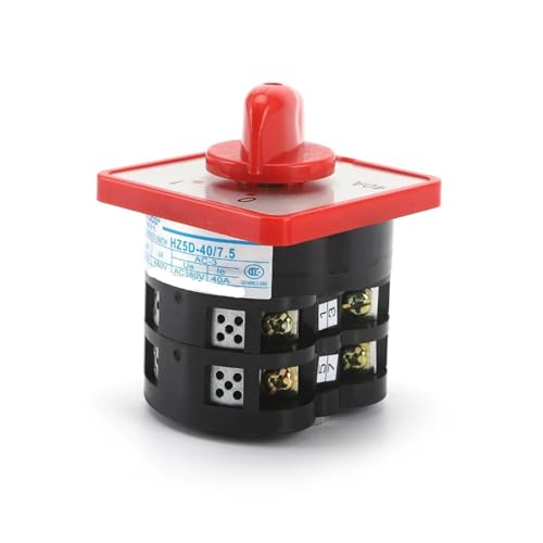 Interrupteur inverseur multipolaire 40A pour inverseur de source triphasé