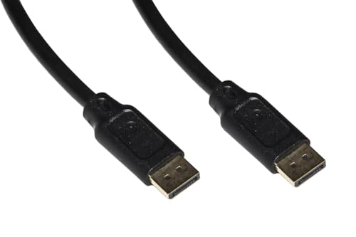 Pack 3 cables DisplayPort 1.2 4K LINK de 3m para conectar tu notebook a varios monitores