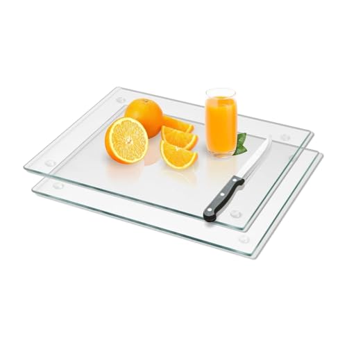 Planche à découper en acrylique au design épuré pour chef