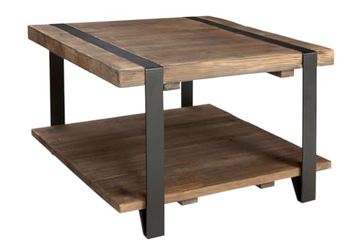 Modesto 27 Square Industrial Coffee Table