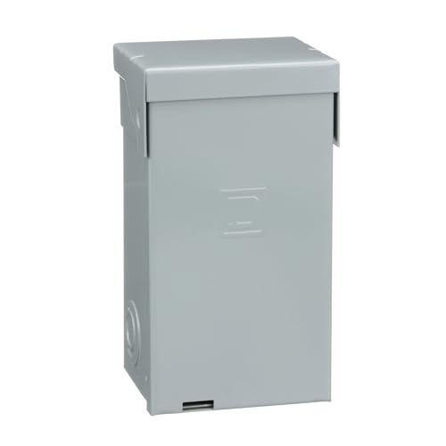 Square D - HOME250SPA Homeline Spa Panel, Load Center With 50-Amp Enclosed Main Breaker, 2-Pole, Ground Fault Interrupt